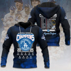 Los Angeles Dodgers 2025 World Series Champions 3D Apparel – HOATT14376