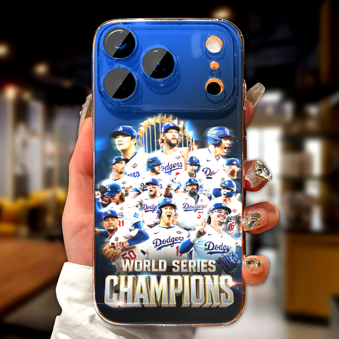 Los Angeles Dodgers 2025 World Series Champions Phone Case – HOATT14252