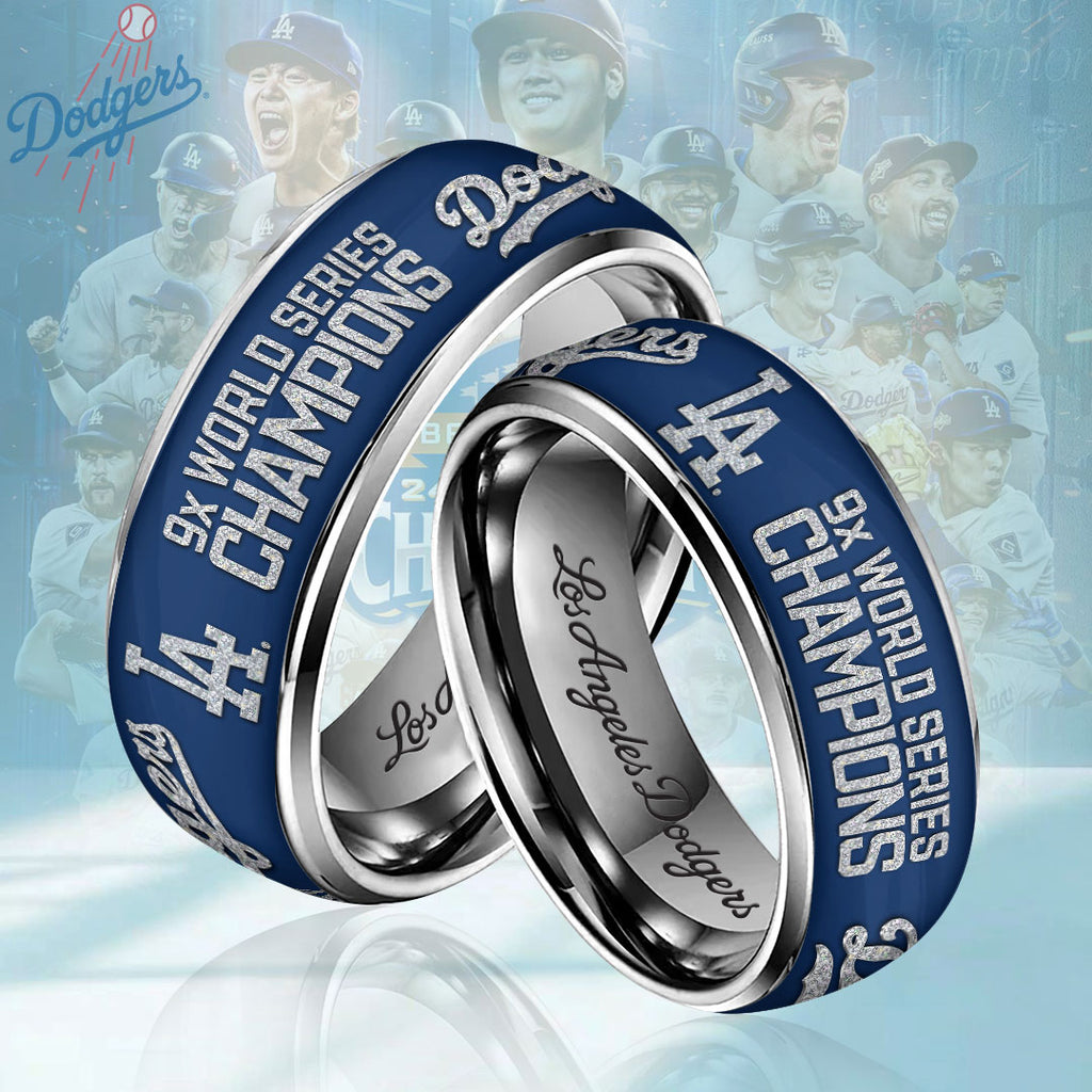 Los Angeles Dodgers 2025 World Series Champions Custom Alloy Ring – HOATT14285