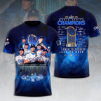 Los Angeles Dodgers 2025 World Series Champions 3D Apparel – HOATT14788