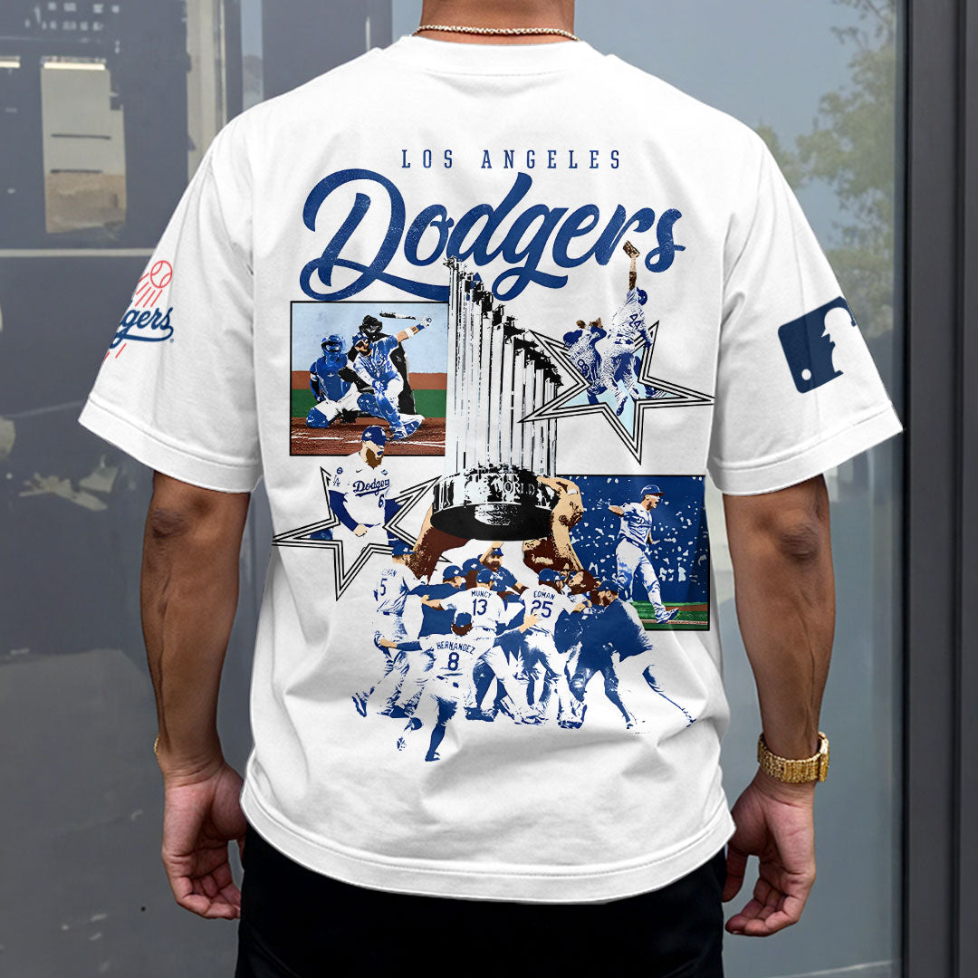 Los Angeles Dodgers 2025 World Series Champions 3D Apparel – HOATT14801