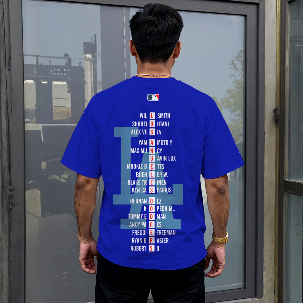 Los Angeles Dodgers 2025 World Series Champions 3D Apparel – MAITM13642