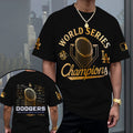 Los Angeles Dodgers 2025 World Series Champions 3D Apparel – MAITM13655