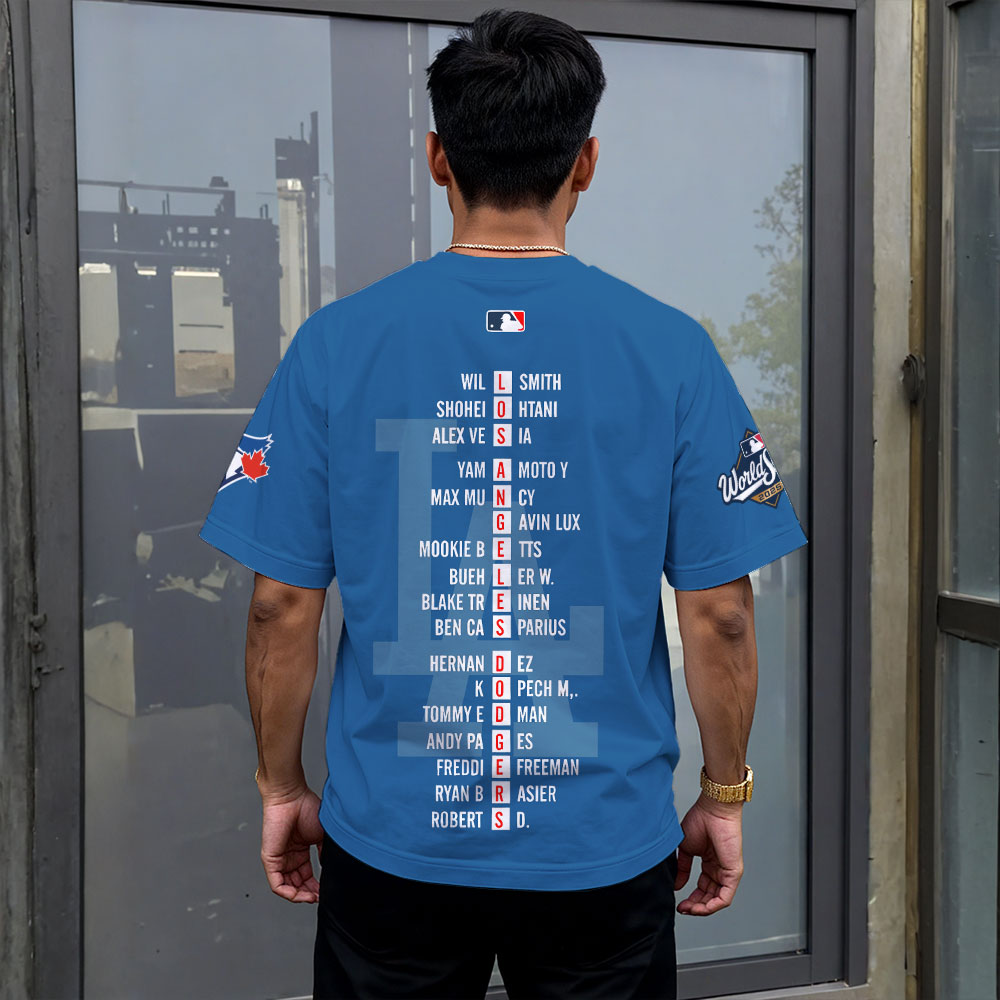 Los Angeles Dodgers 2025 World Series Champions 3D Apparel – MAITM13668