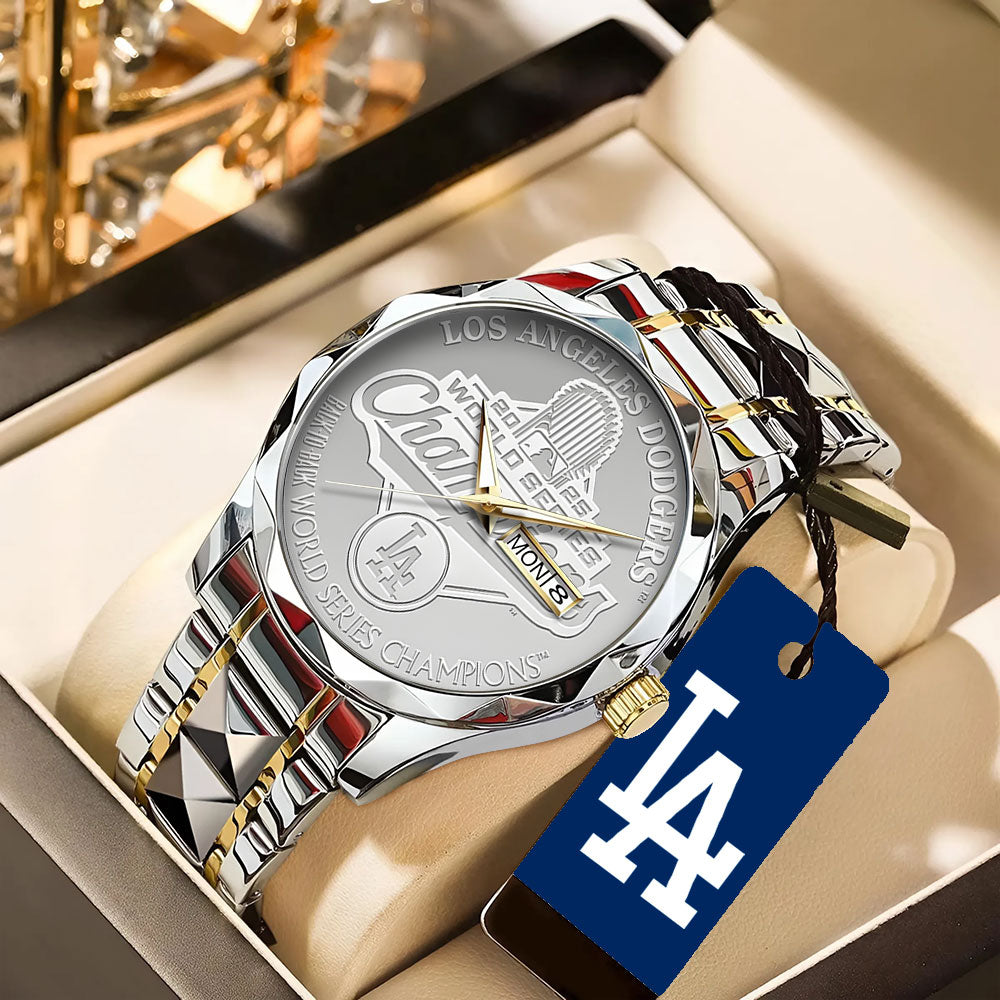 Los Angeles Dodgers World Series 2025 Alloy Luxury Quartz Watch – TANTN18145