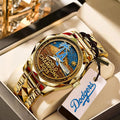Los Angeles Dodgers World Series 2025 Alloy Luxury Quartz Watch – TANTN18553