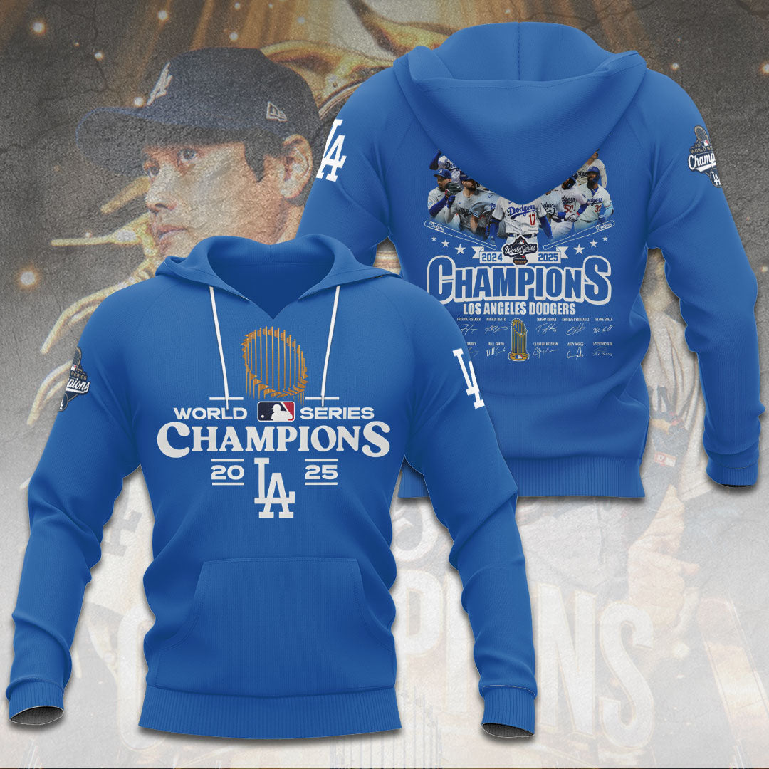 Los Angeles Dodgers World Series 2025 3D Apparel – TANTN18161
