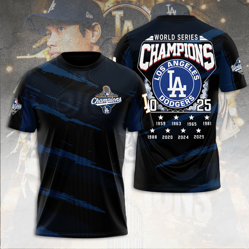 Los Angeles Dodgers World Series 2025 3D Apparel – TANTN18356