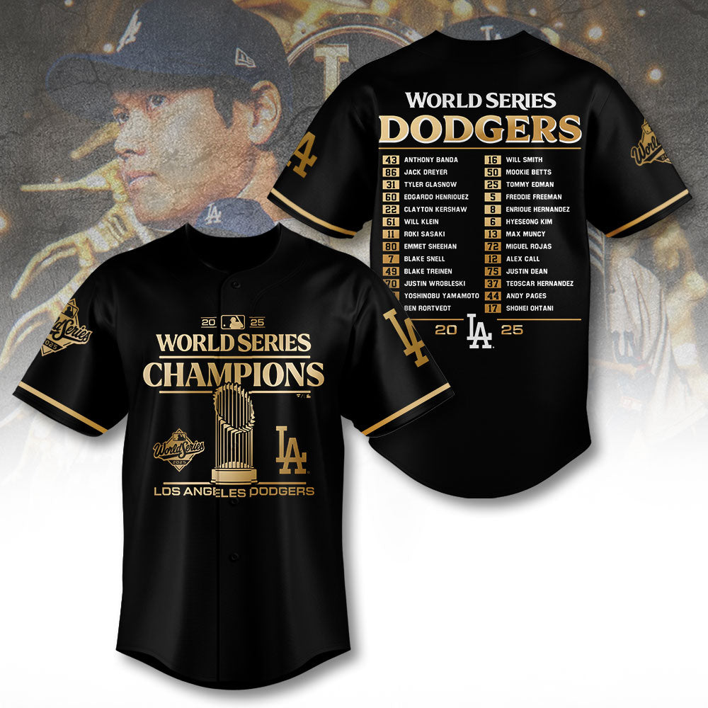 Los Angeles Dodgers World Series 2025 Baseball Jersey – TANTN18132