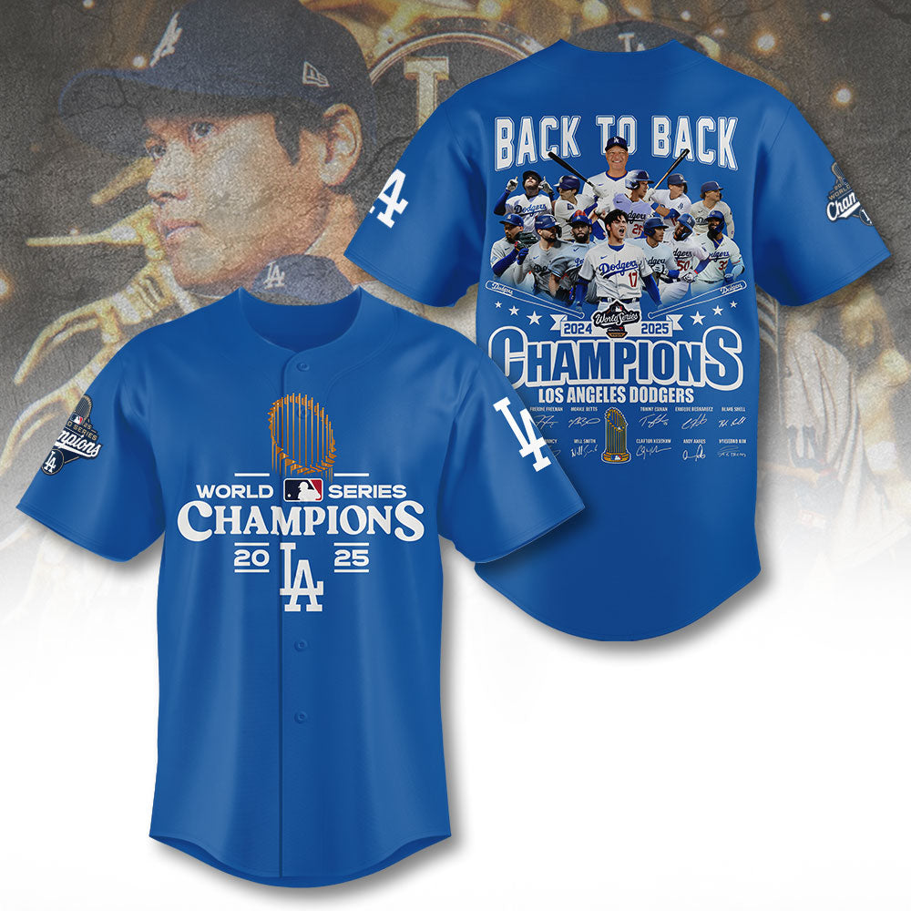 Los Angeles Dodgers World Series 2025 Baseball Jersey – TANTN18162