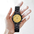 Los Angeles Dodgers World Series 2025 Black Stainless Steel Watch – TANTN18125