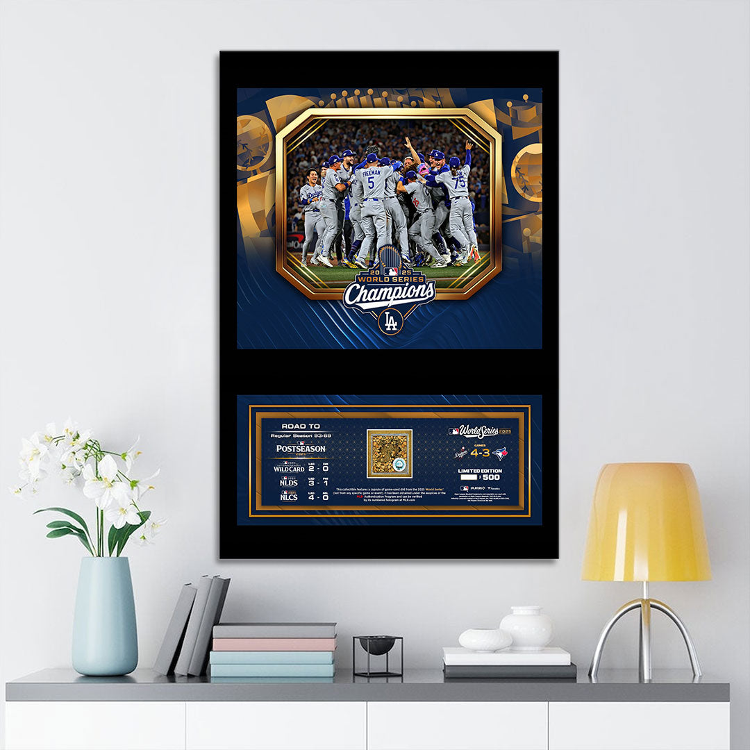 Los Angeles Dodgers World Series 2025 Rectangle Canvas With Inner Frame – TANTN18148