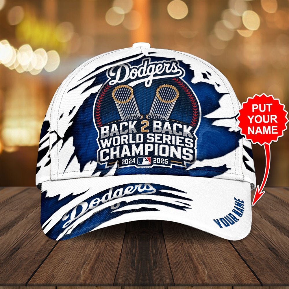 Personalized Los Angeles Dodgers World Series 2025 Classic Cap – TANTN18212