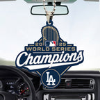 Los Angeles Dodgers World Series 2025 Custom shape 2-sided Acrylic Car Ornament – TANTN18054