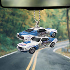 Los Angeles Dodgers World Series 2025 Custom shape 2-sided Acrylic Car Ornament – TANTN18304