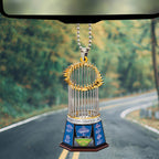 Los Angeles Dodgers World Series 2025 Custom shape 2-sided Acrylic Car Ornament – TANTN18306