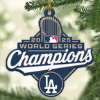 Los Angeles Dodgers World Series 2025 Custom Shape 2-sided Acrylic Ornament – TANTN18055