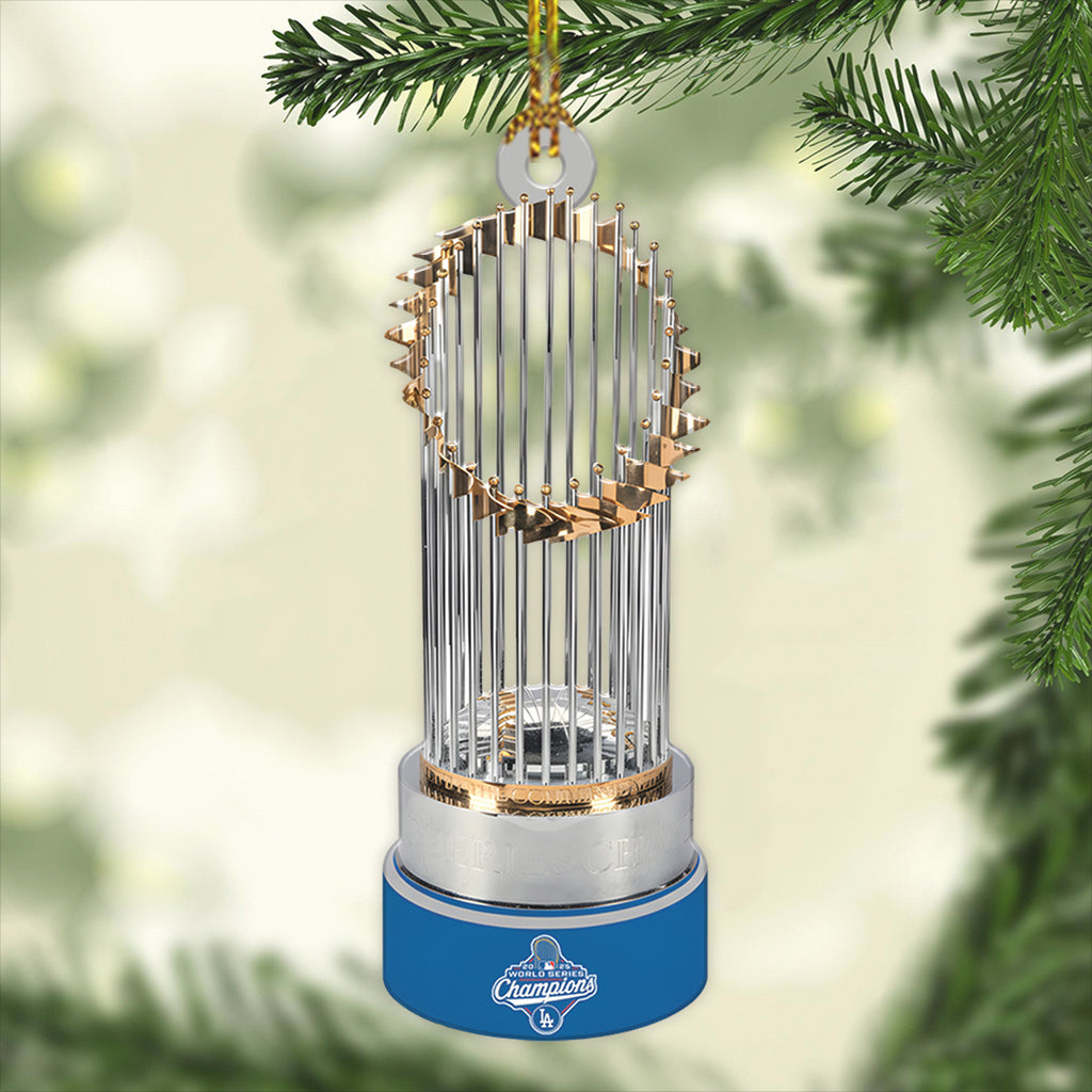 Los Angeles Dodgers World Series 2025 Custom Shape 2-sided Acrylic Ornament – TANTN18143
