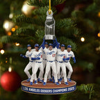Los Angeles Dodgers World Series 2025 Custom Shape 2-sided Acrylic Ornament – TANTN18239