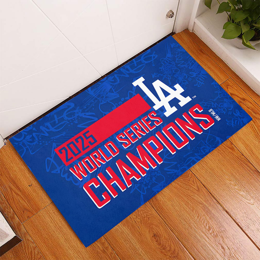 Los Angeles Dodgers World Series 2025 Doormat – TANTN18059