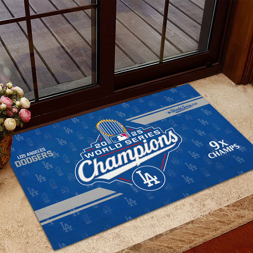 Los Angeles Dodgers World Series 2025 Doormat – TANTN18241