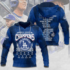 Los Angeles Dodgers World Series 2025 3D Apparel – TANTN18343
