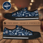 Los Angeles Dodgers World Series 2025 Low Top Canvas Shoes – TANTN18792