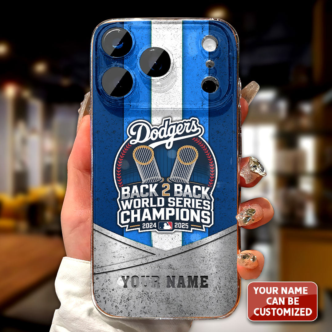 Personalized Los Angeles Dodgers World Series 2025 Phone Case – TANTN18294