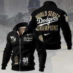 Los Angeles Dodgers World Series 2025 Thick Knit Fleece Jacket – TANTN19661