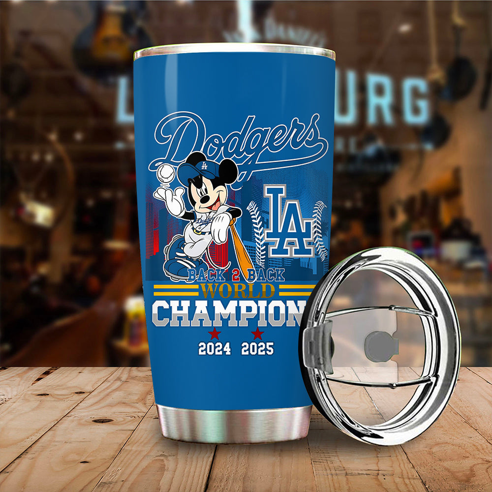Los Angeles Dodgers World Series 2025 Tumbler Cup – TANTN18349