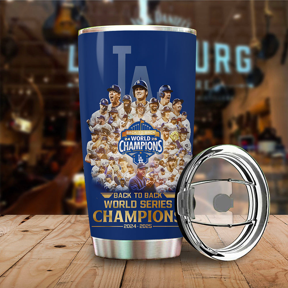 Los Angeles Dodgers World Series 2025 Tumbler Cup – TANTN18350