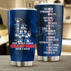 Los Angeles Dodgers World Series 2025 Tumbler Cup – TANTN18685