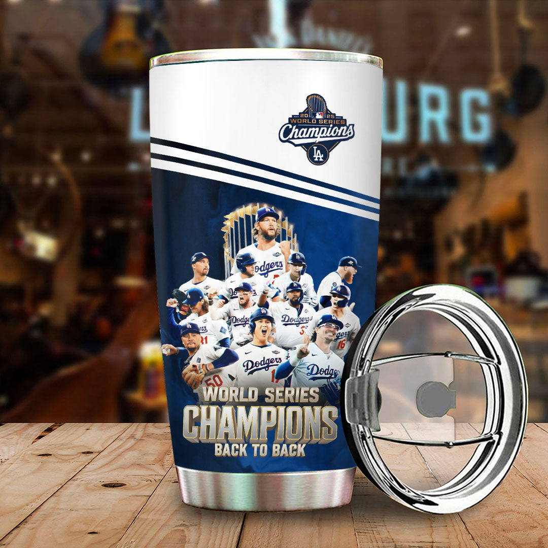 Los Angeles Dodgers World Series 2025 Tumbler Cup – TANTN18948