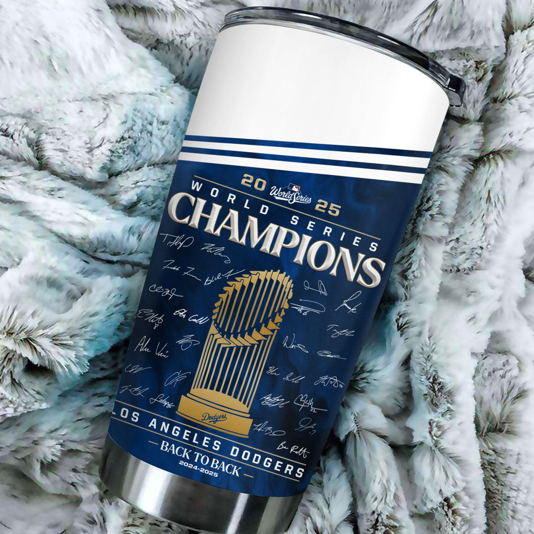 Los Angeles Dodgers World Series 2025 Tumbler Cup – TANTN18948