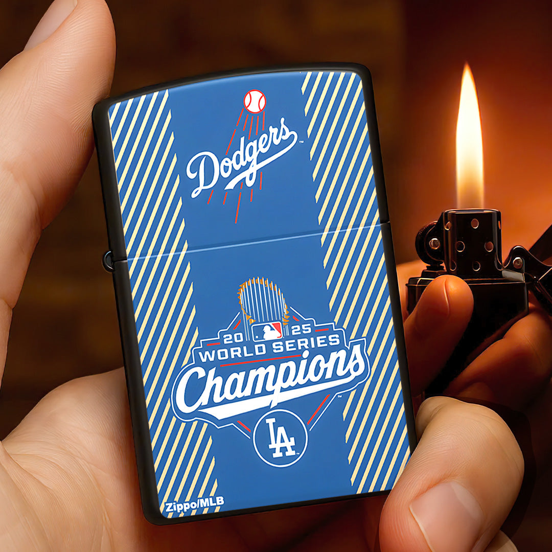 Los Angeles Dodgers World Series 2025 Zippo Lighter Case (No Insert) – TANTN18048