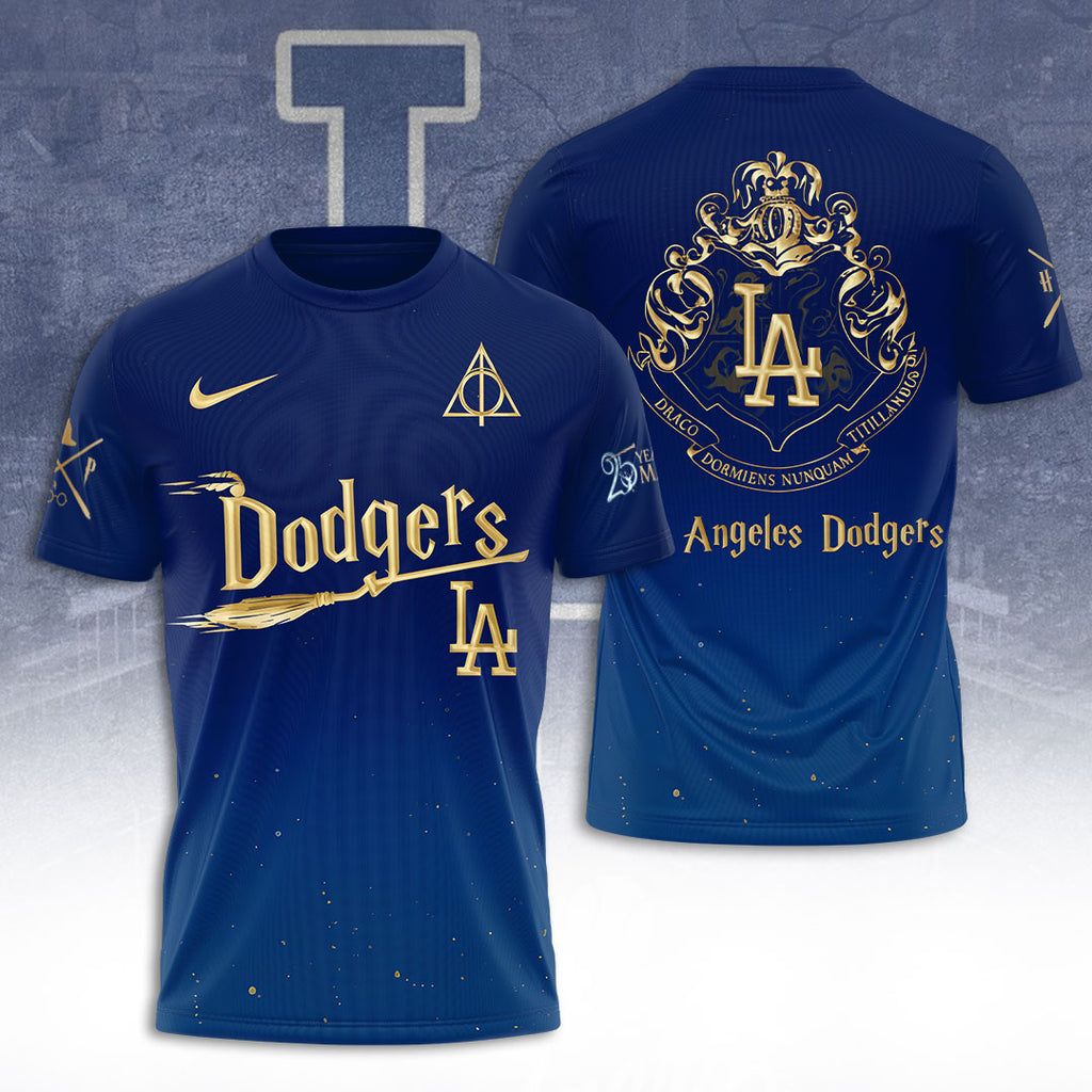 Los Angeles Dodgers x Harry Potter 25th Anniversary 3D Apparel – TANTN22035