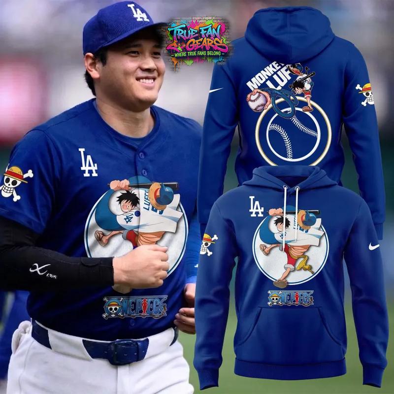 Los Angeles Dodgers x One Piece Night 2026 Special New Hoodie