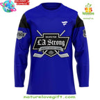 Los Angeles Kings 2026 Blue Jersey LA Strong Hockey