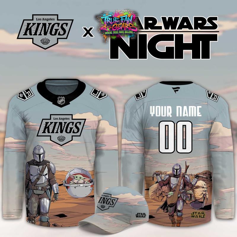 Los Angeles Kings Star Wars Night 2026 Limited Personalized Hockey Jersey