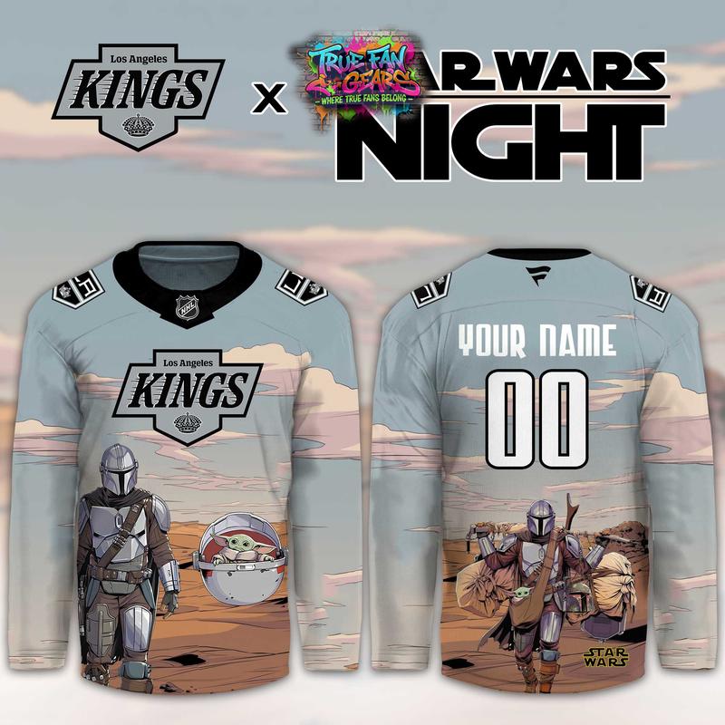 Los Angeles Kings Star Wars Night 2026 Limited Personalized Hockey Jersey
