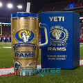 Los Angeles Rams 90th Anniversary Limited Edition YETI Tumbler