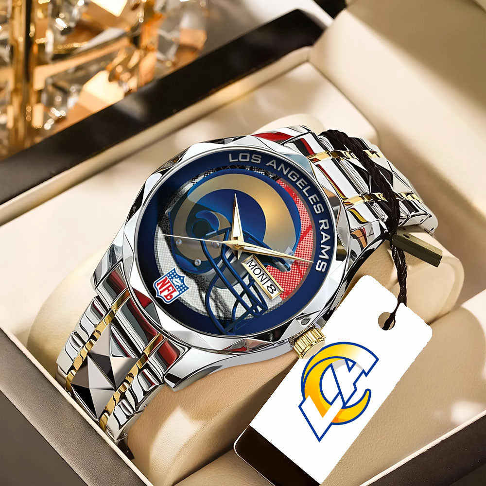 Los Angeles Rams Alloy Luxury Quartz Watch – TANTN16331