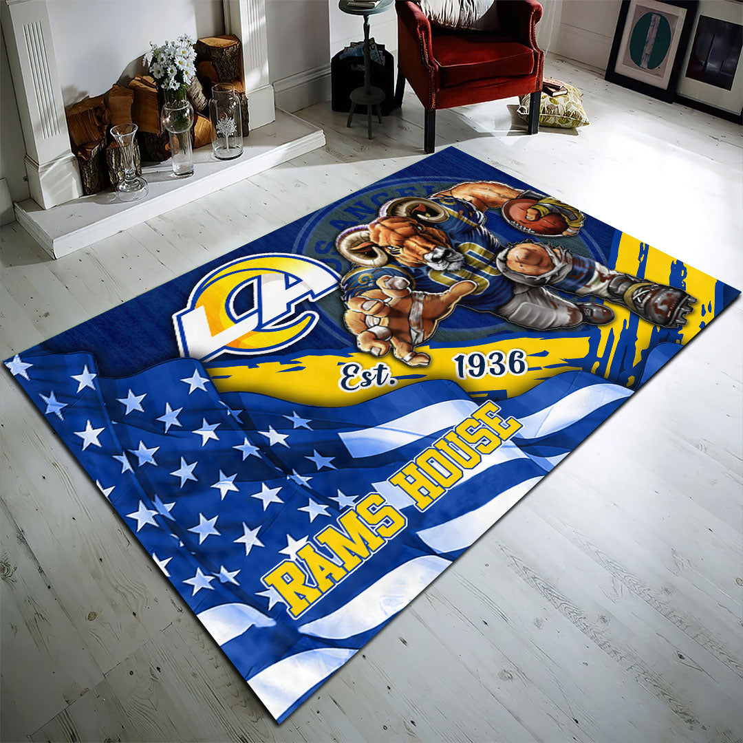Los Angeles Rams Rectangular Rug – HOATT13168