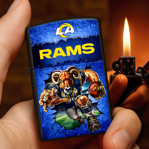 Los Angeles Rams Zippo Lighter Case (No Insert) – HOATT13328