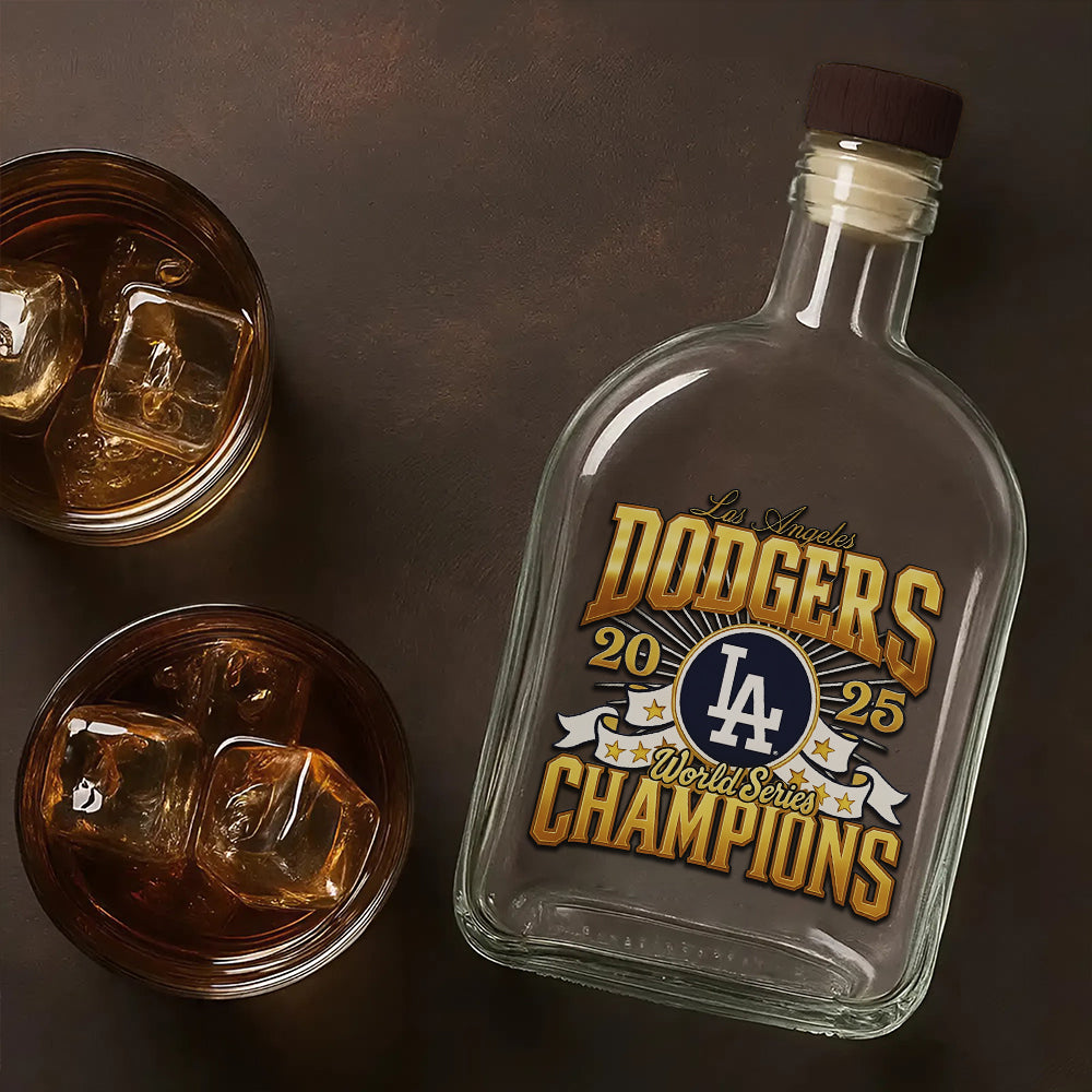 Los Angeles Dodgers 25oz Empty Whiskey Bottle – TMTHU2425