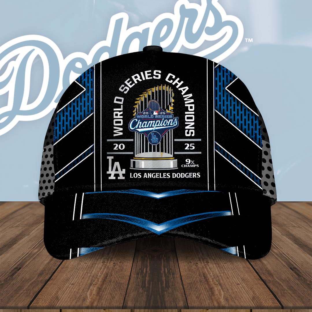 Los Angeles Dodgers 2025 World Series Champions Classic Cap – HOATT14267