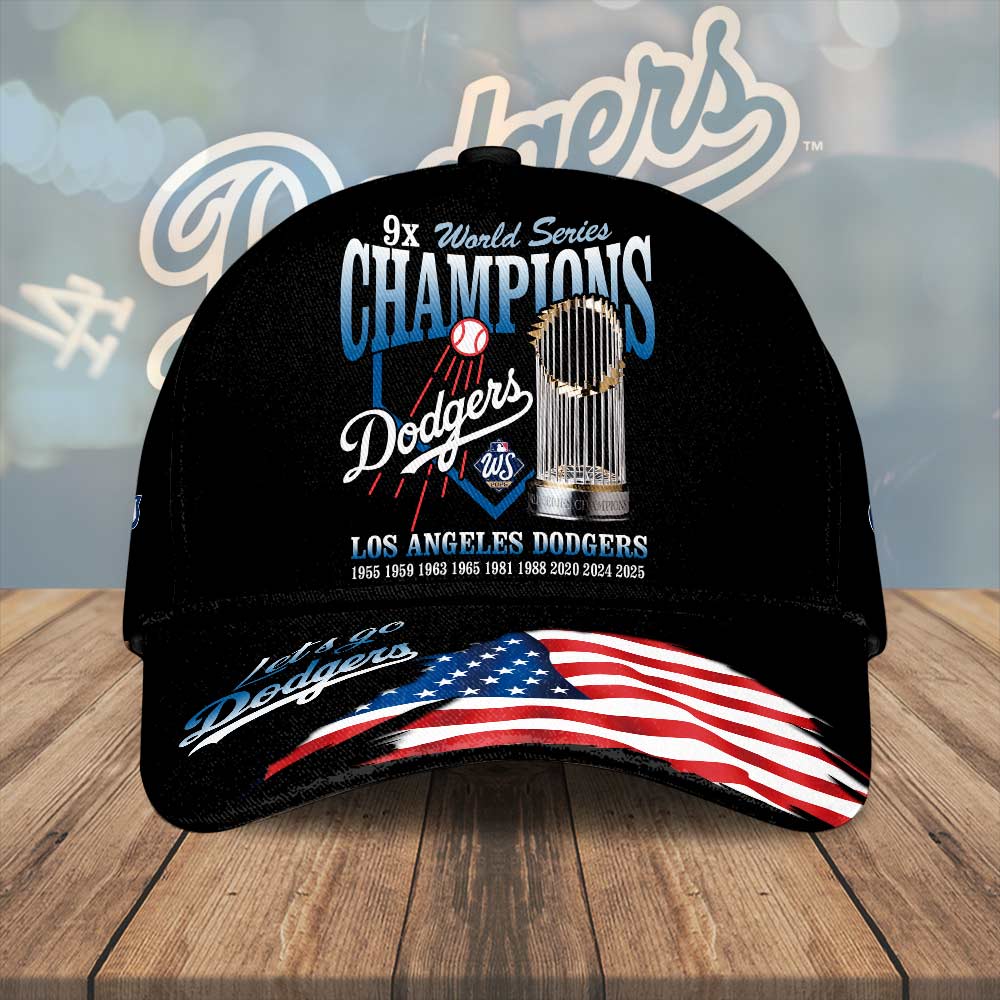 Los Angeles Dodgers 2025 World Series Champions Classic Cap – HOATT14323