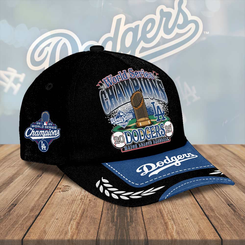 Los Angeles Dodgers 2025 World Series Champions Classic Cap – HOATT14331