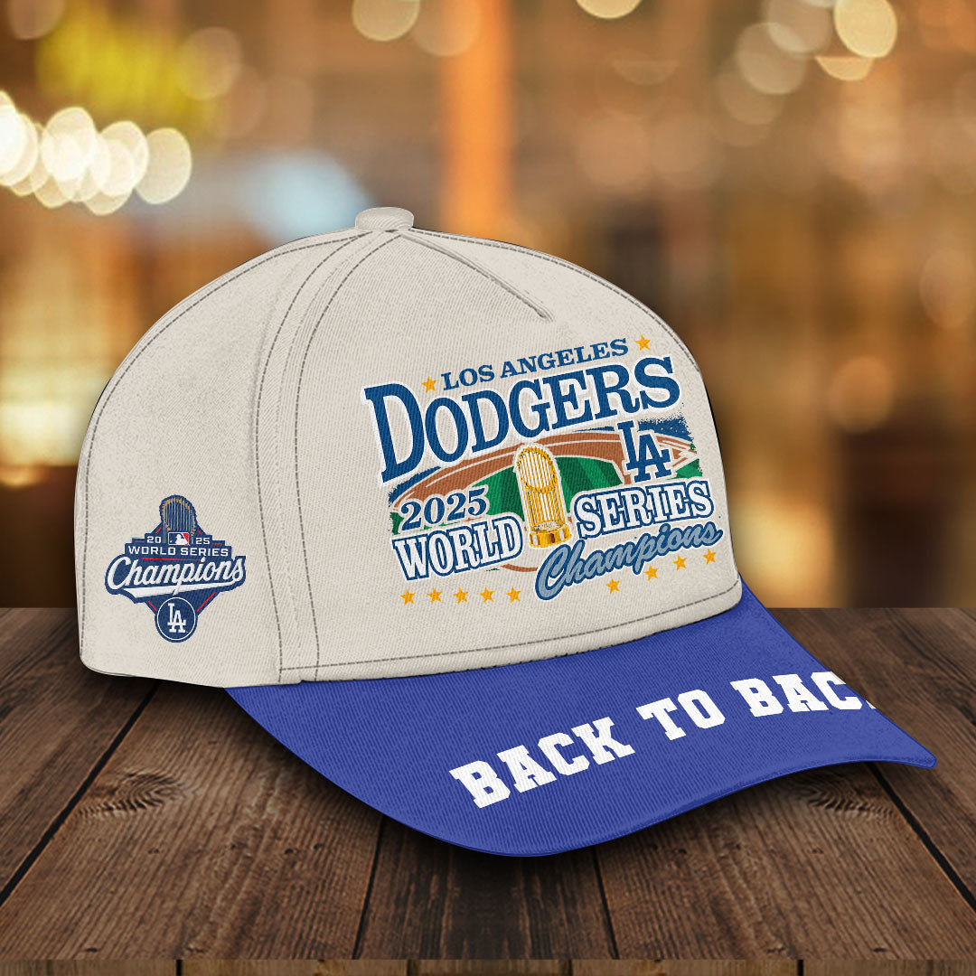 Los Angeles Dodgers 2025 World Series Champions Classic Cap – HOATT14378