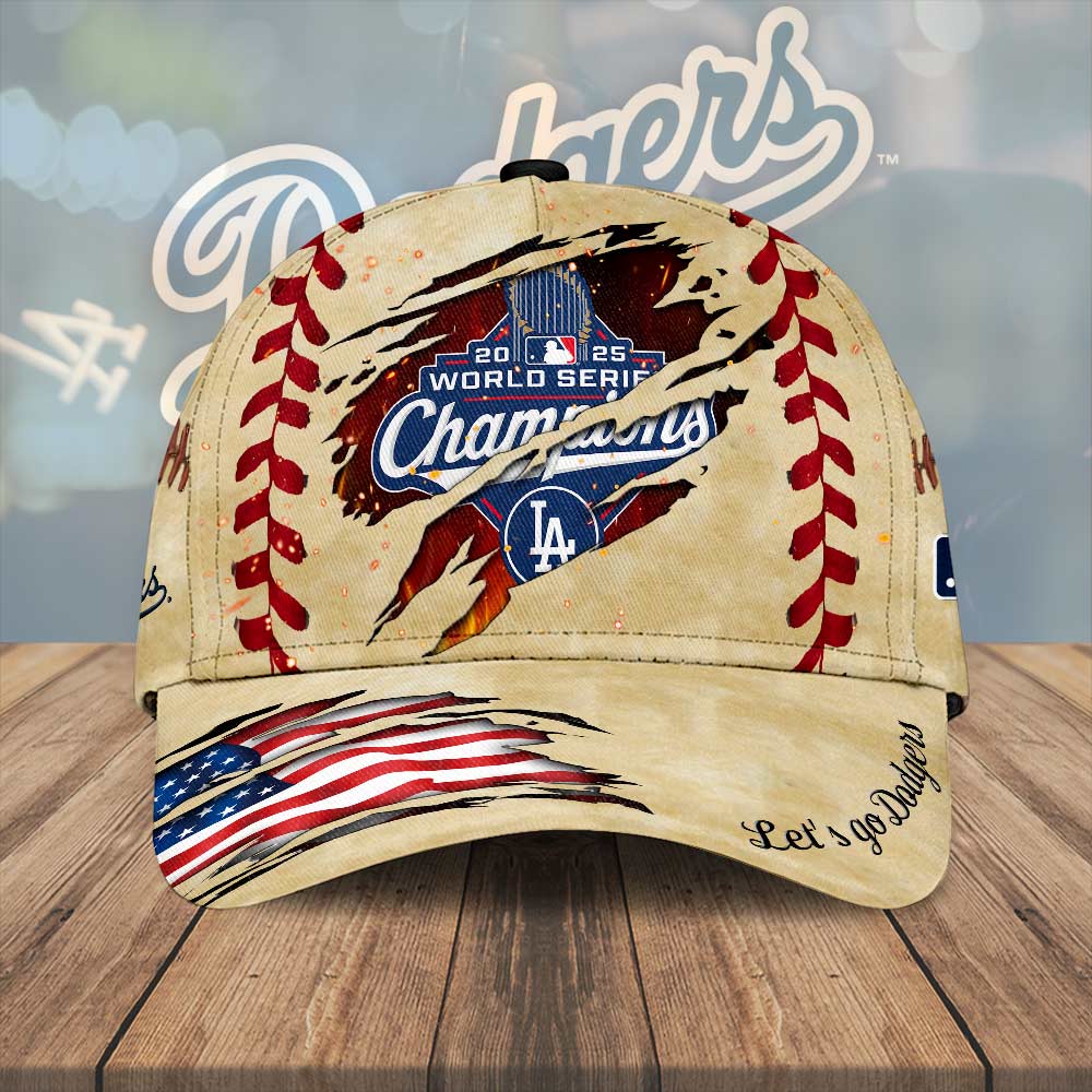 Los Angeles Dodgers World Series 2025 Classic Cap – HOATT14515